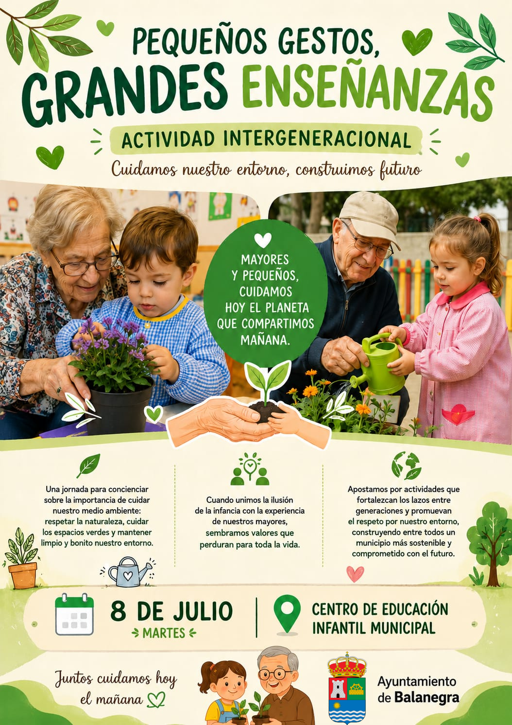 Pequeños gestos, GRANDES ENSEÑANZAS